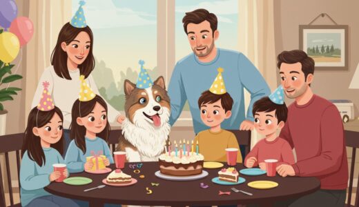 犬の成長記録_イラスト
